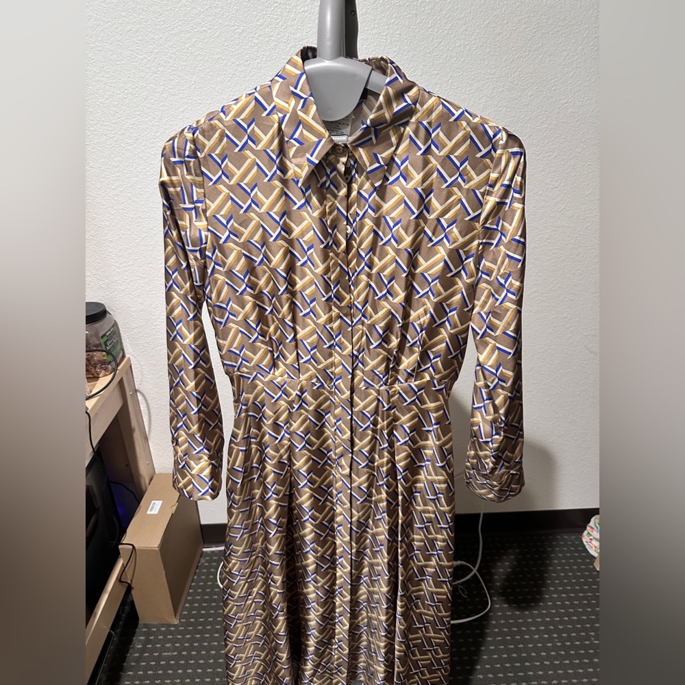 Max Mara Studio silk Midi Dress - Picture 3 of 5